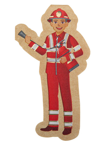 16 törölköző a Kraft Fireman Rouge ET vagy 32 x 17 cm -ben