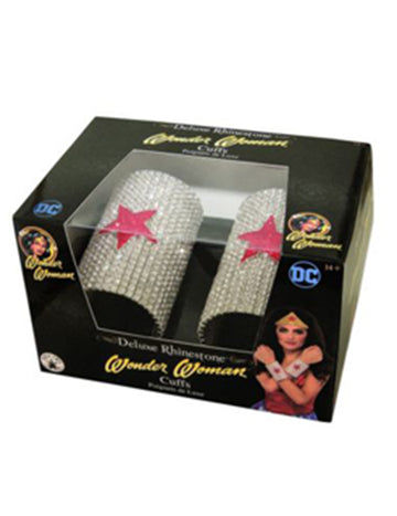 2 Deluxe Strass Wonder Woman karkötők