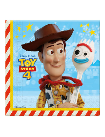 20 Toy Story Paper törölköző 4 33 x 33 cm