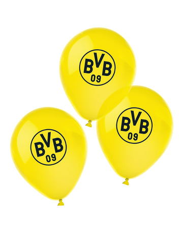 6 latex léggömb borussia dortmund