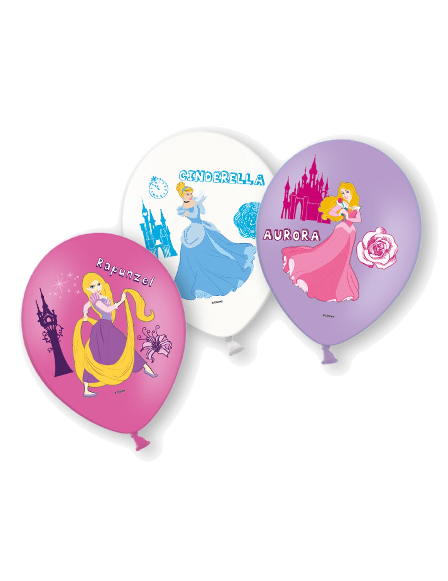 6 Disney Princesses Disney Balluons 28 cm