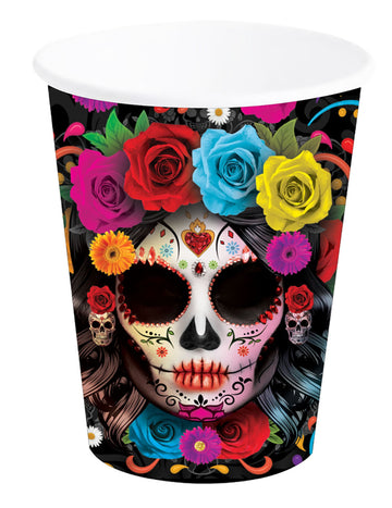 6 Catrina Dia de los Muertos 240 ml csésze