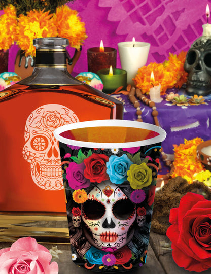 6 Catrina Dia de los Muertos 240 ml csésze