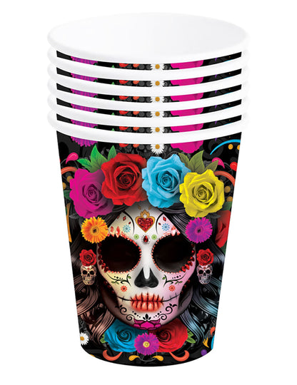 6 Catrina Dia de los Muertos 240 ml csésze