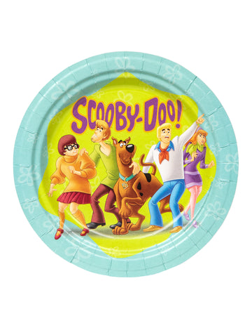 8 fsc scooby-doo 23 cm karton tányérok