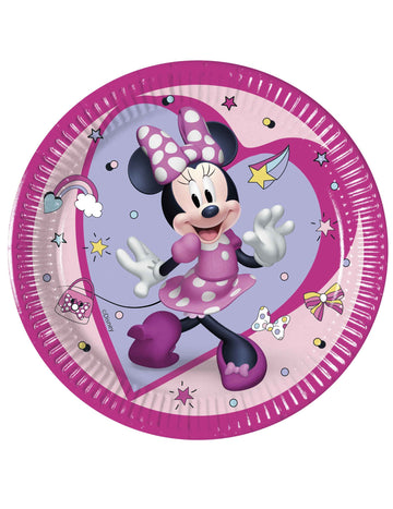 8 kartonlemez Minnie Junior 20 cm