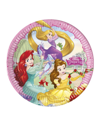 8 Disney Core Princess kartonlemez 23 cm