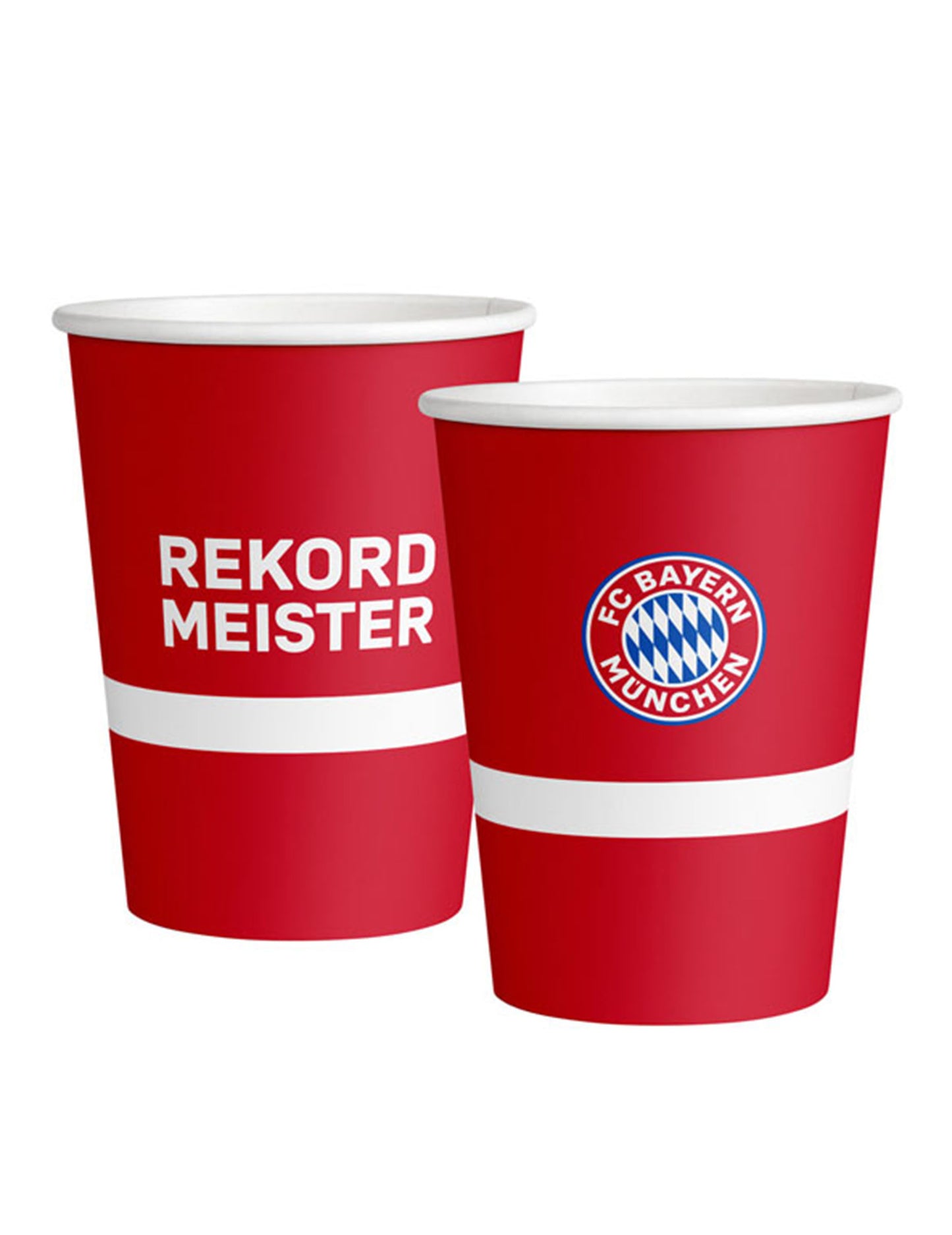 8 kartonpohár FC Bayern München 250 ml