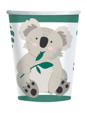 8 koala 250 ml kartonpohár