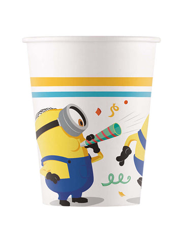 8 karton csésze minion 200 ml