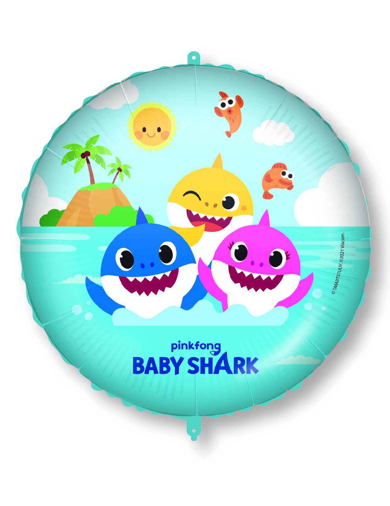 Baby Shark 46 cm -es alumínium ballon