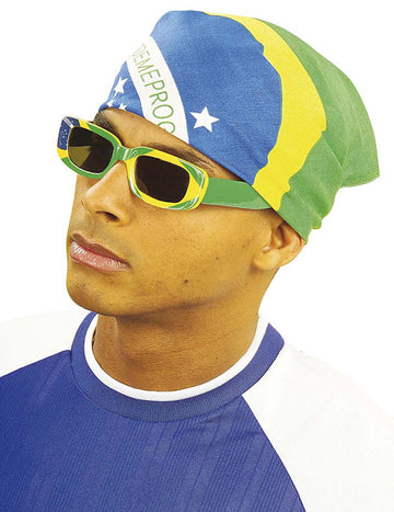 Bandana támogatás Brazília 55 x 55 cm