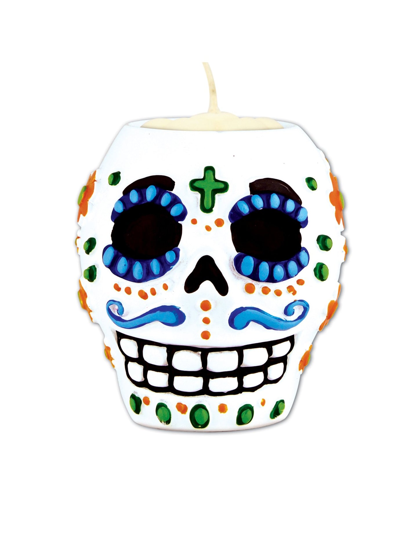 Los Muertos 7 cm Skull Dia koponya érsek