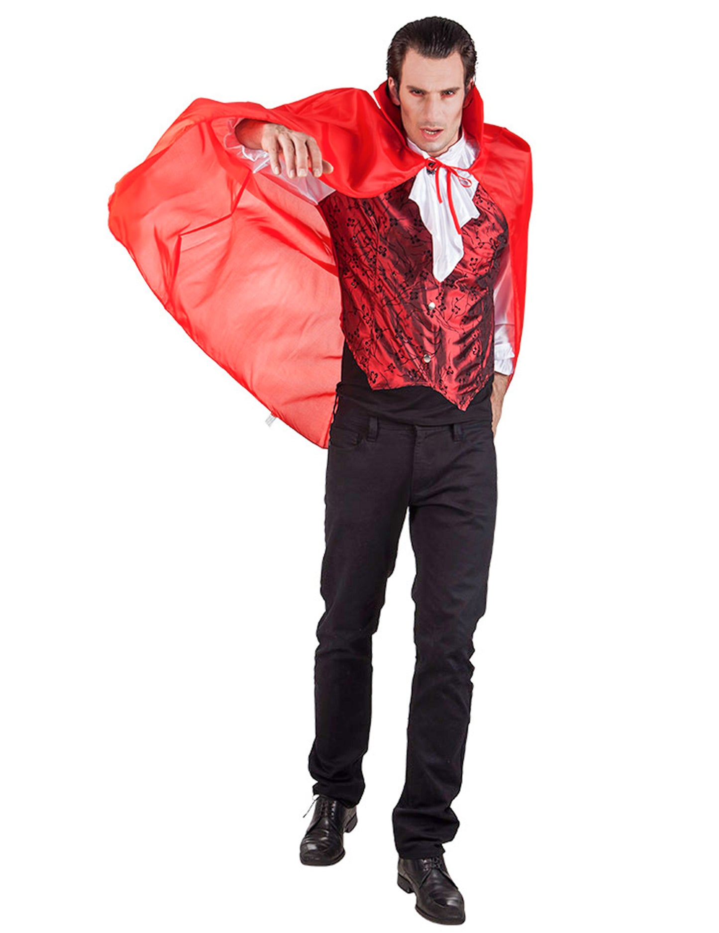 Vörös Vampire Cape 120 cm Halloween