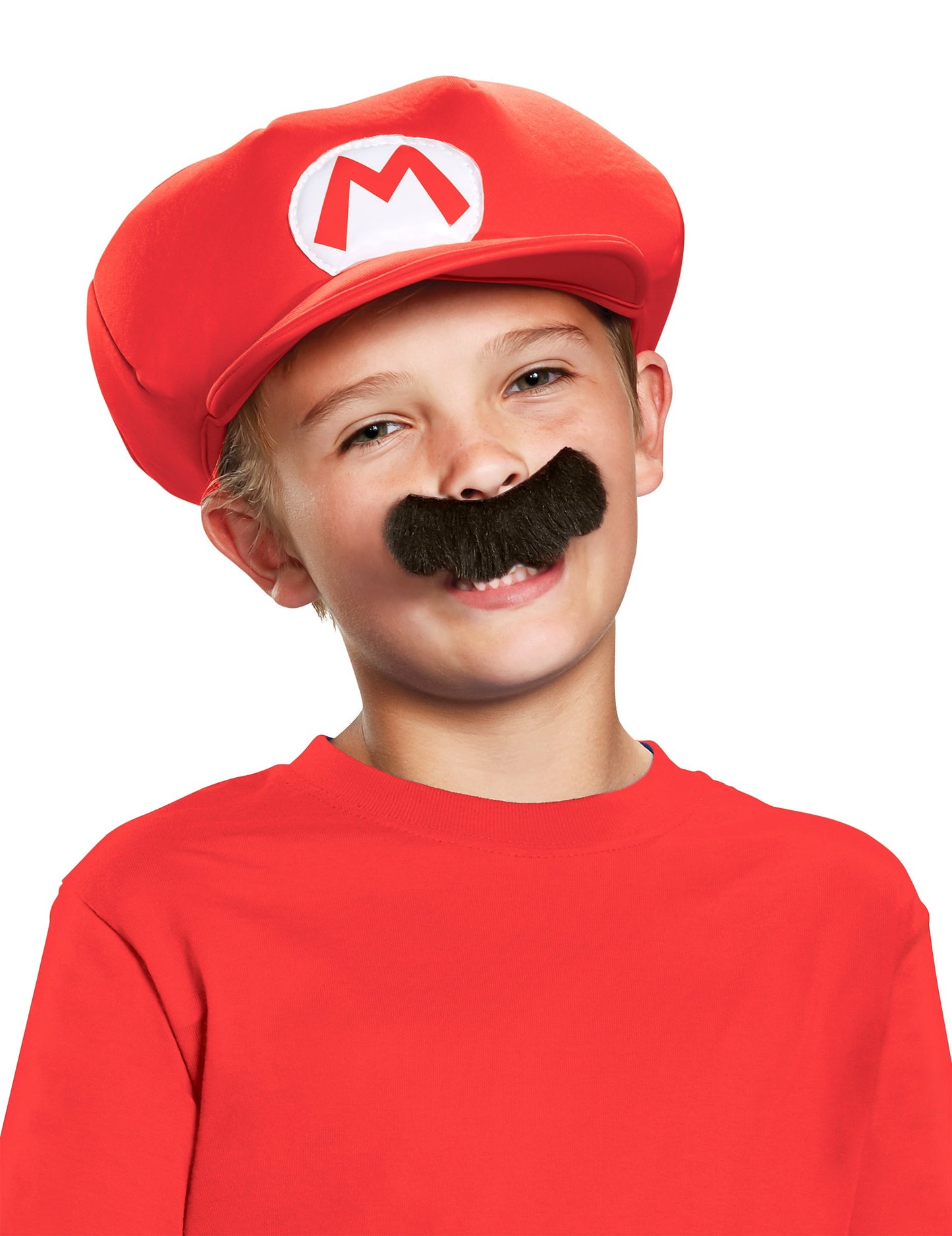 Mario Child Cap és Bajusz