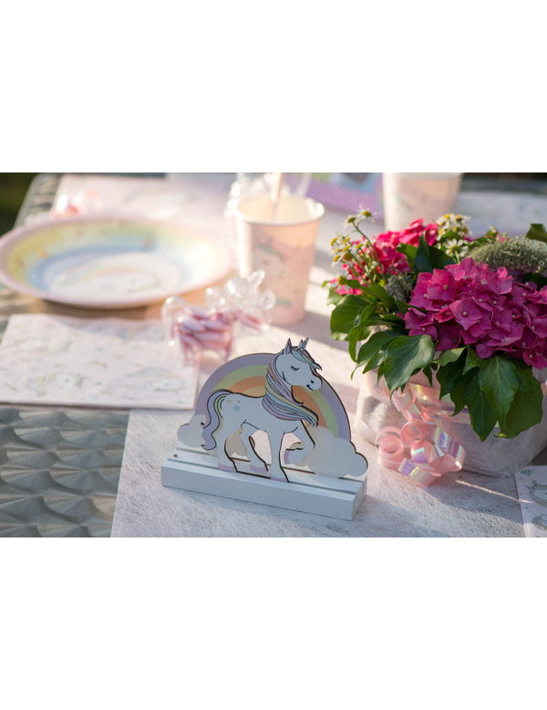 Licorne Wooden Table Center 14 x 13 cm