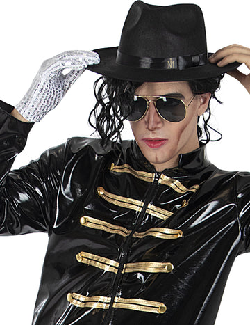 Felnőtt Michael Jackson sapka és kesztyű