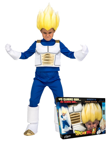 Super Saiyan Vegeta Dragon Ball Child jelmezkészlet