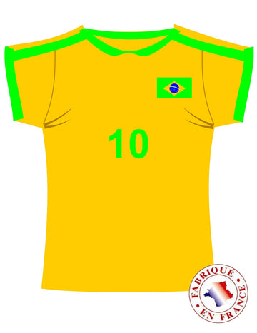 Brazília Jersey faldekoráció