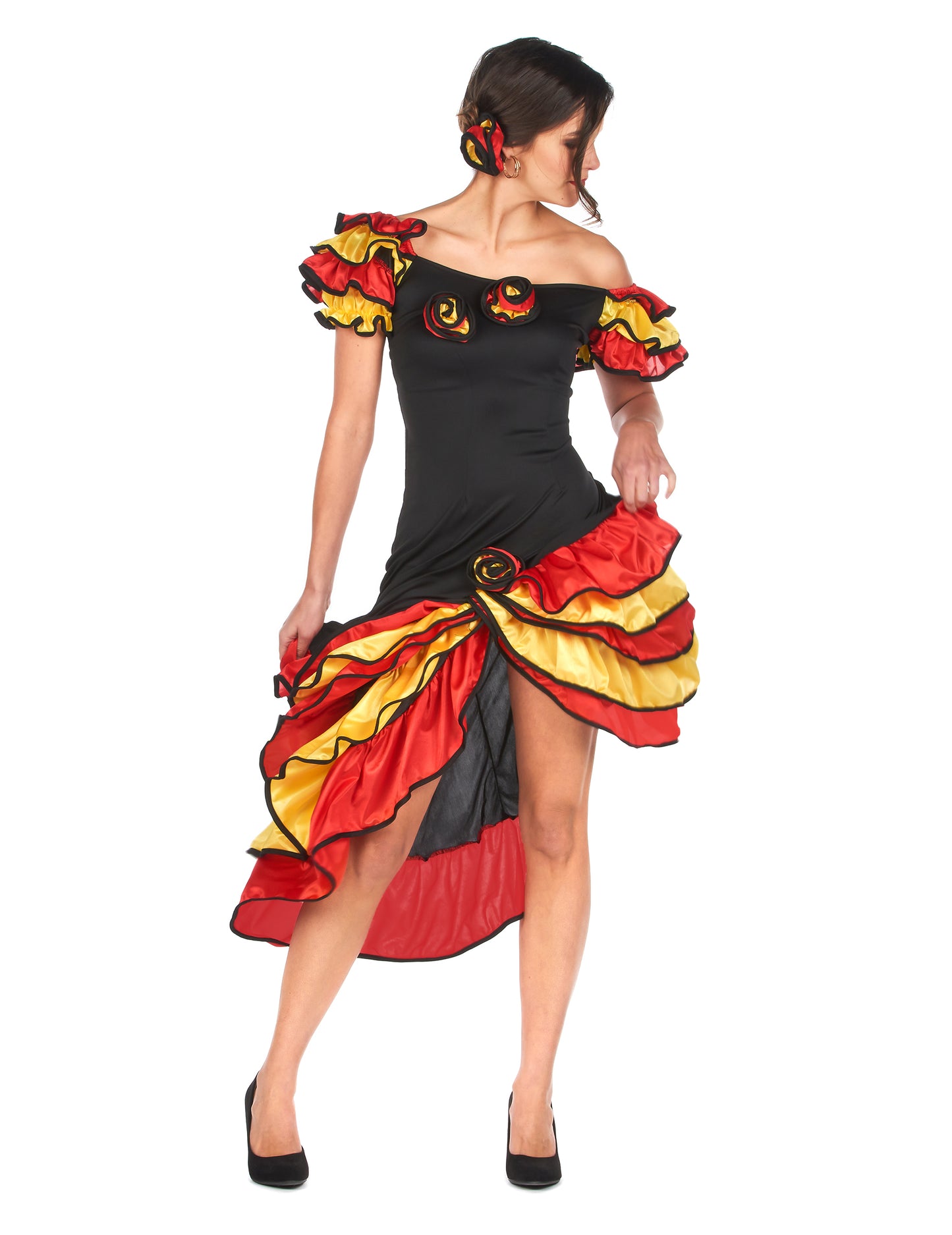 Flamenco nő táncos jelmez