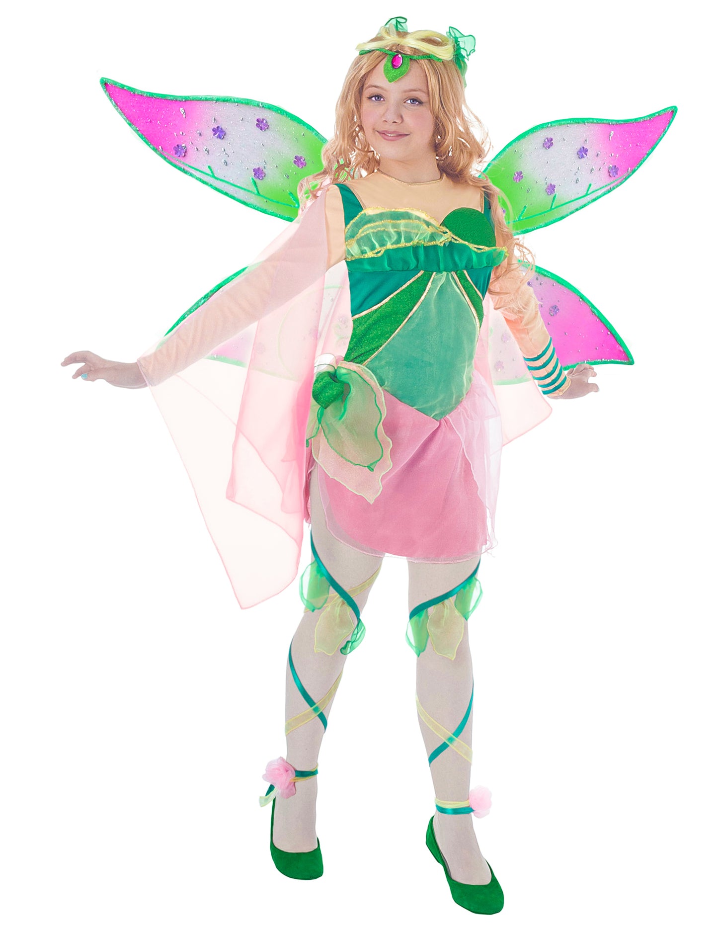 Winx Club Flora gyermek jelmez