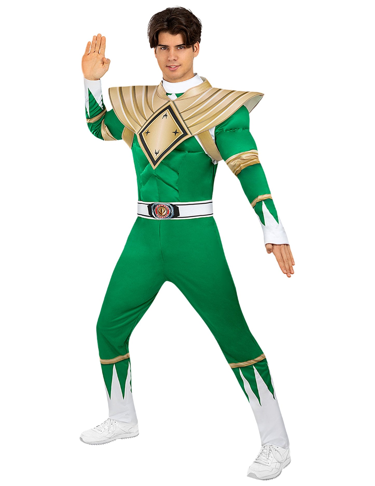 Felnőtt zöld Power Ranger jelmez