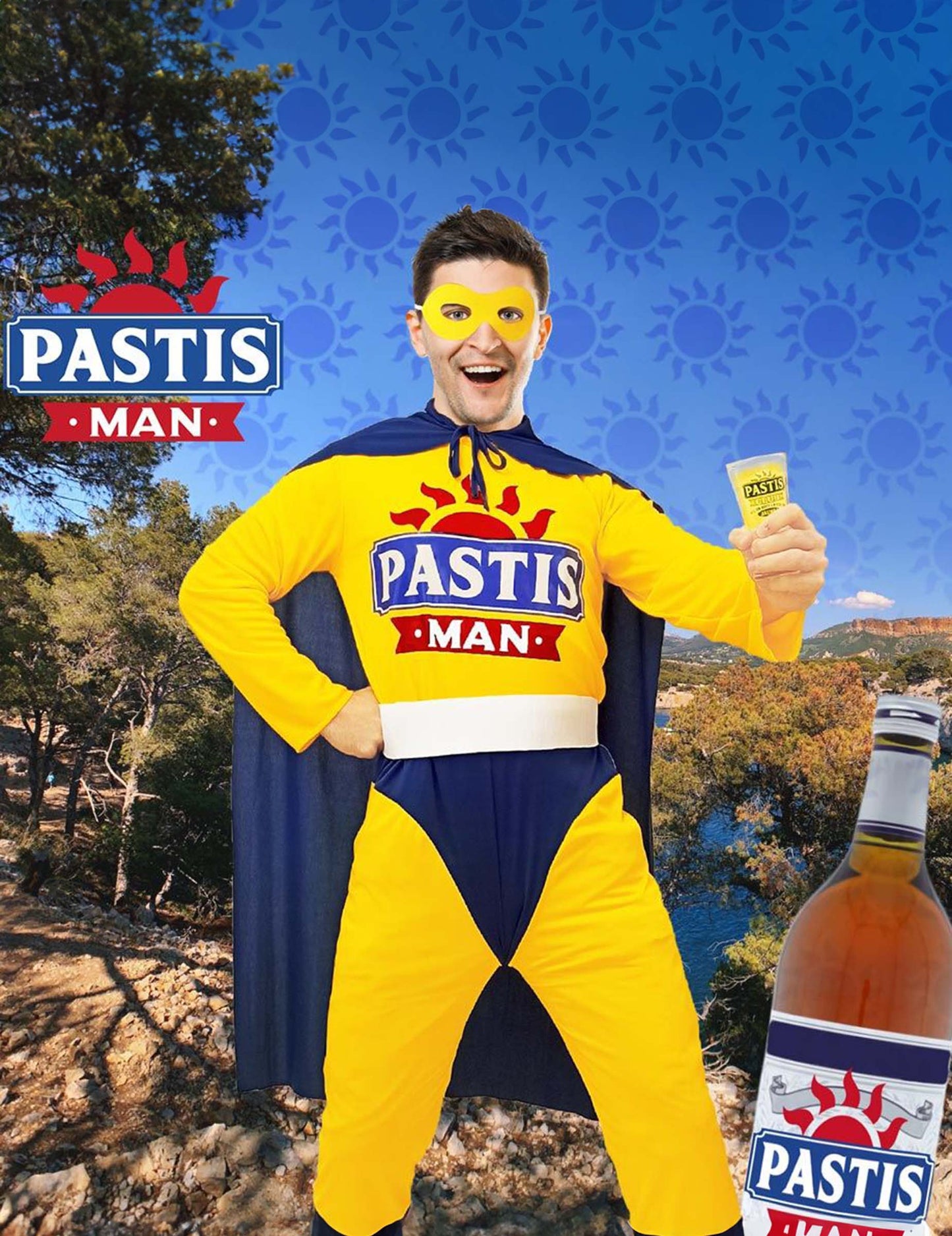 Super Pastis ember jelmez