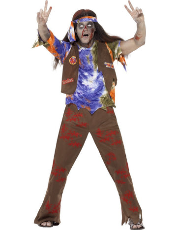 Hippie Halloween hippi zombi jelmez