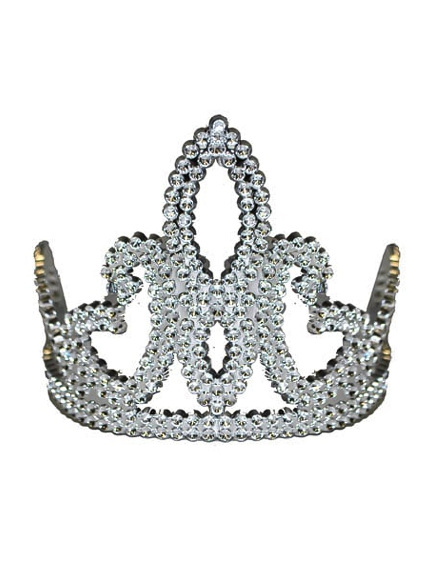 Ezüst hercegnő tiara lány