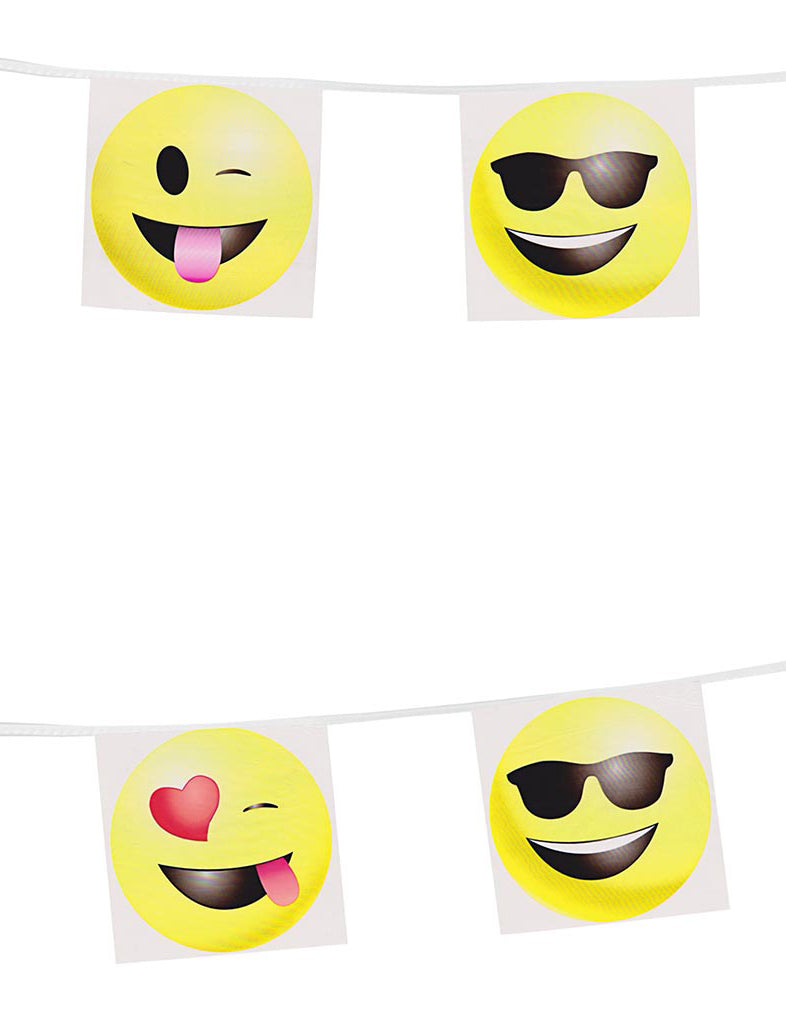 Imoji 8m Emoticon Pennyes Garland