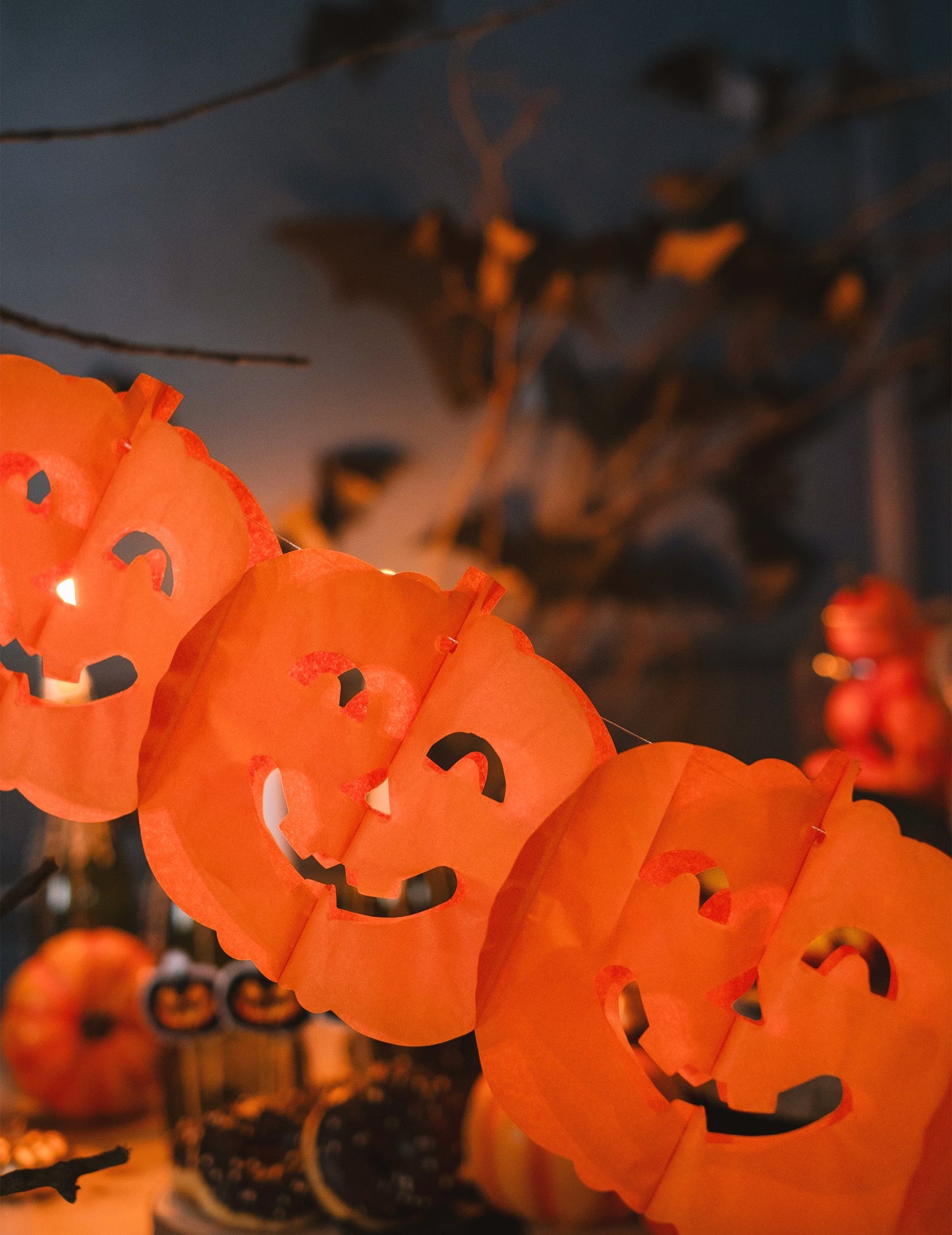 Halloween Pumpkin Garland 4 m