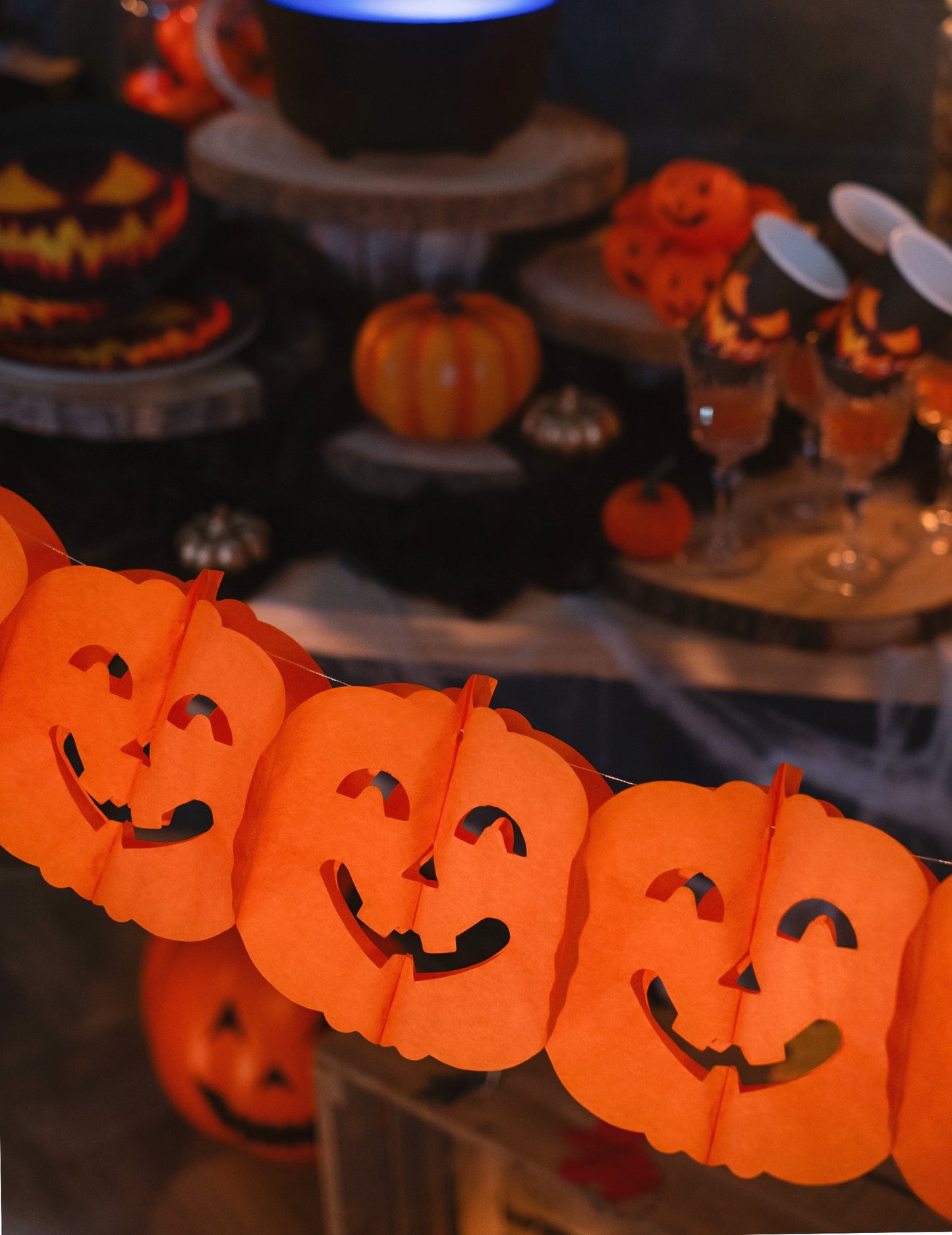 Halloween Pumpkin Garland 4 m