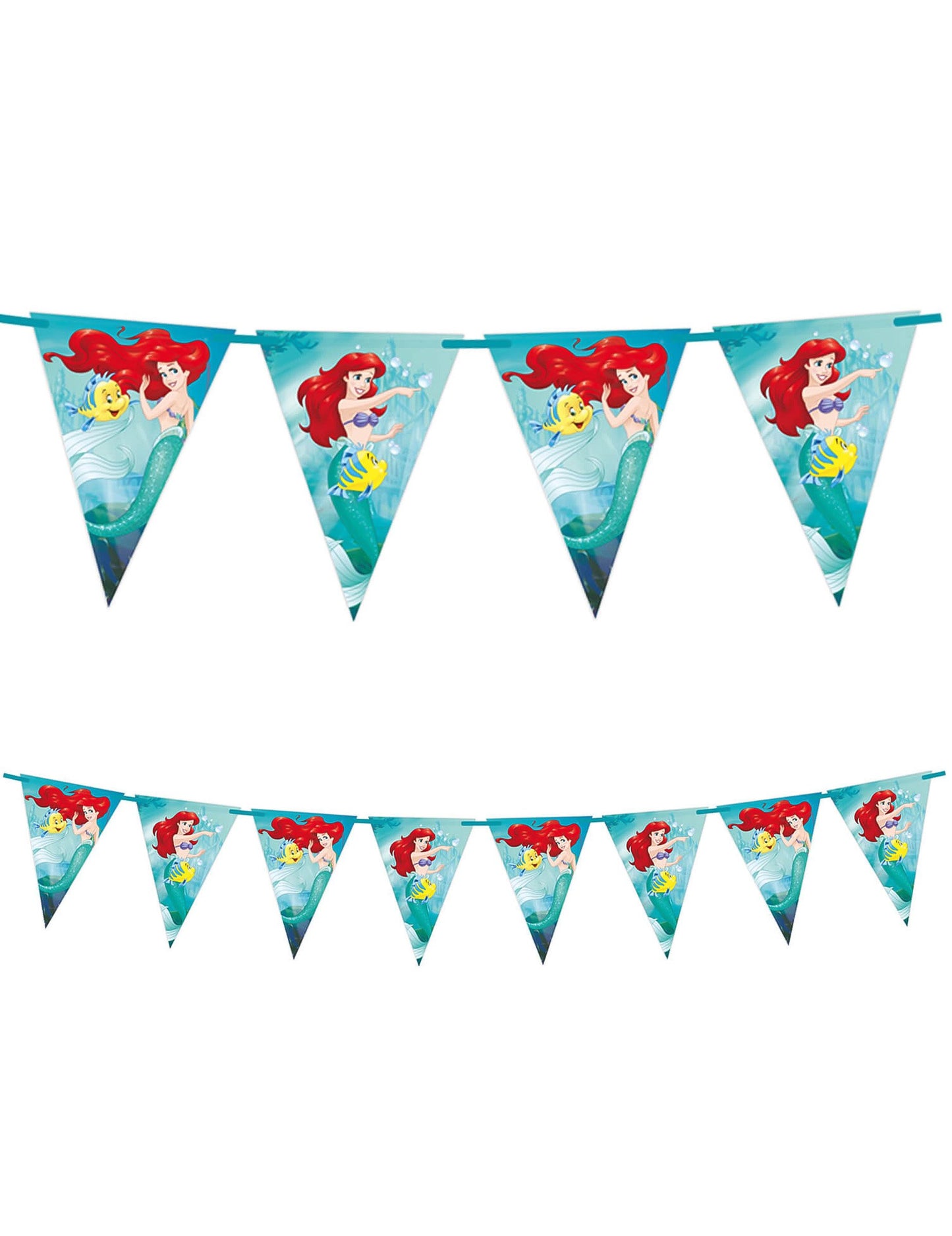 Ariel 2,3 M Papír Pennants Garland