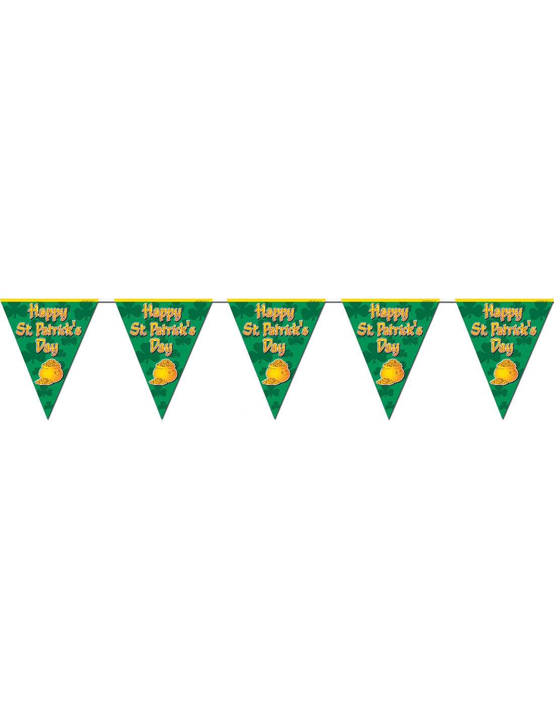 Garland Pennants Boldog Szent Patrik napját 3,6m