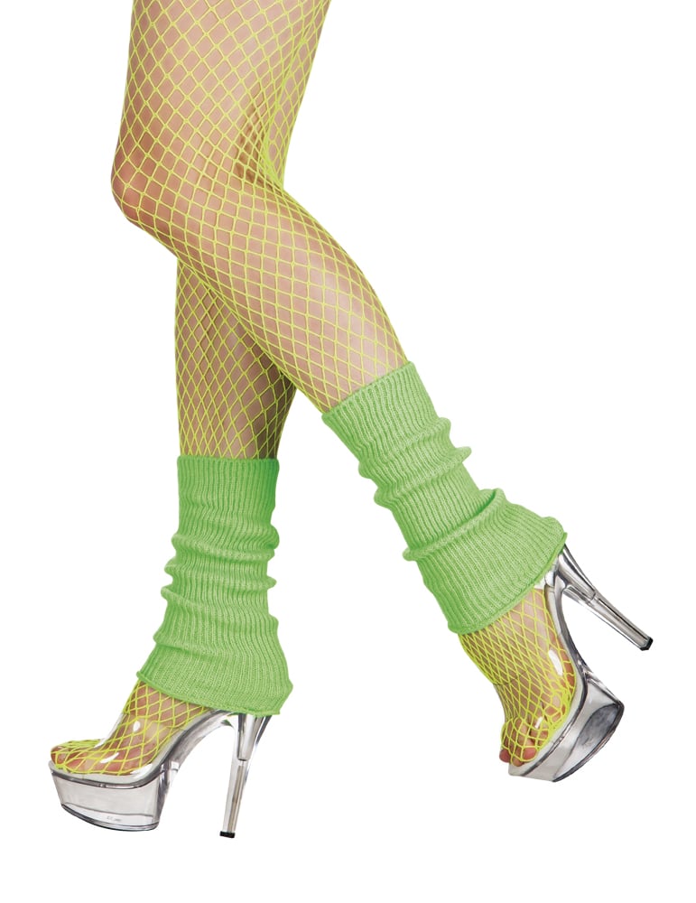 Fluo Green Leggings nő