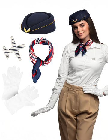 Stewardess kiegészítő készlet