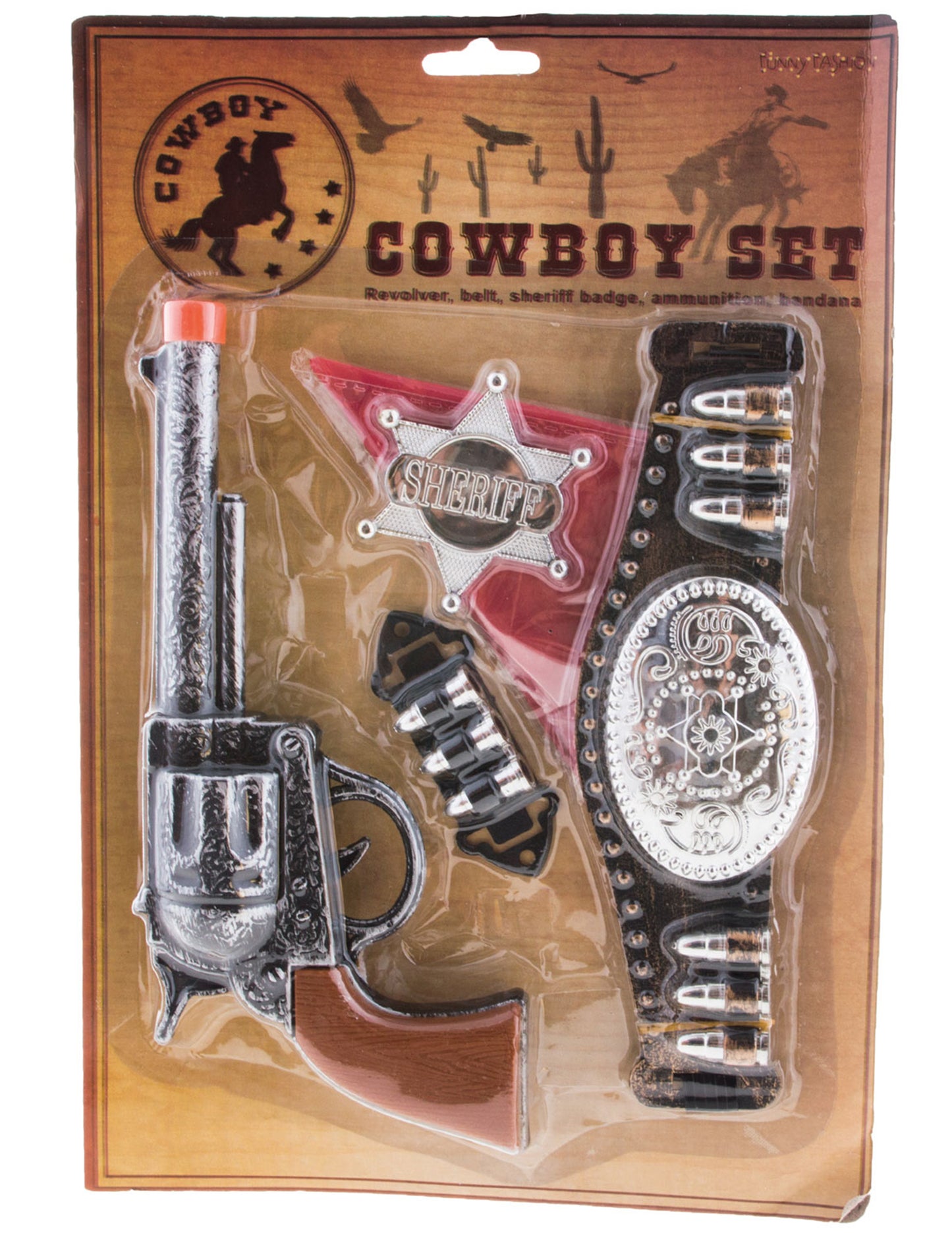 Kit cowboy 5 darab gyerek