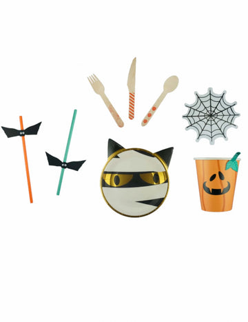 Halloween Dish Kit 54 darab