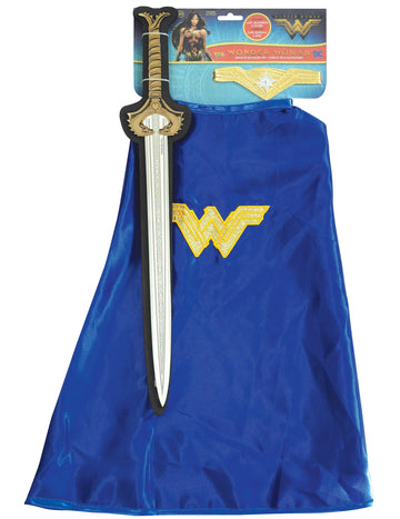 Lépéskészlet és Wonder Woman Girl Cape