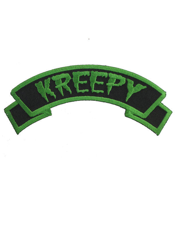 Patch Kreepsville Kreep Vert-Fond