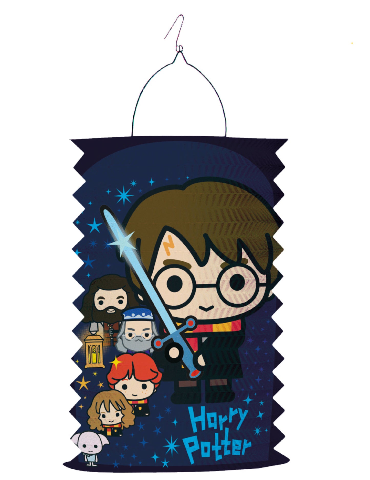 Kawaii Harry Potter papír lámpás 28 cm