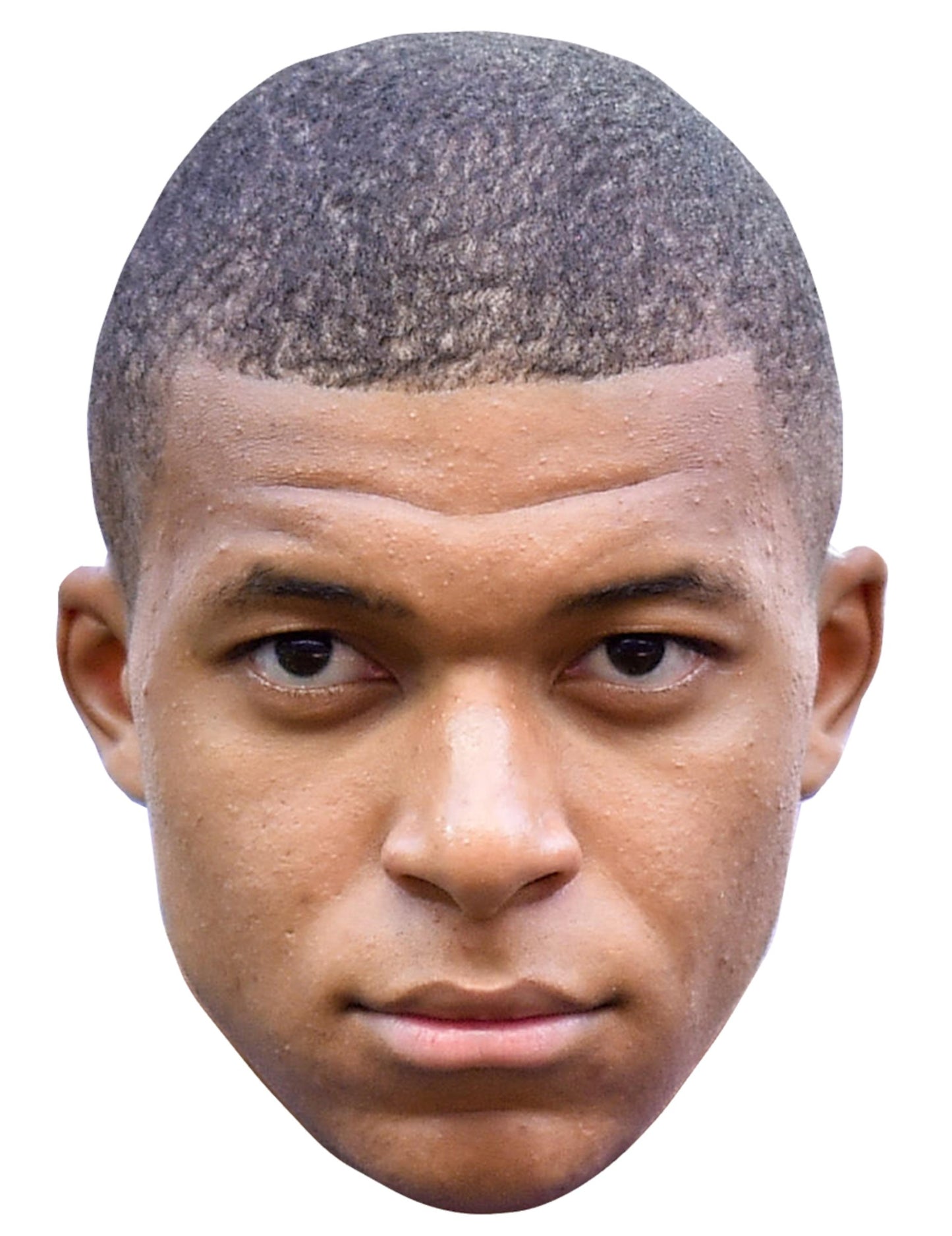 Kylian Mbappé kartonmaszk