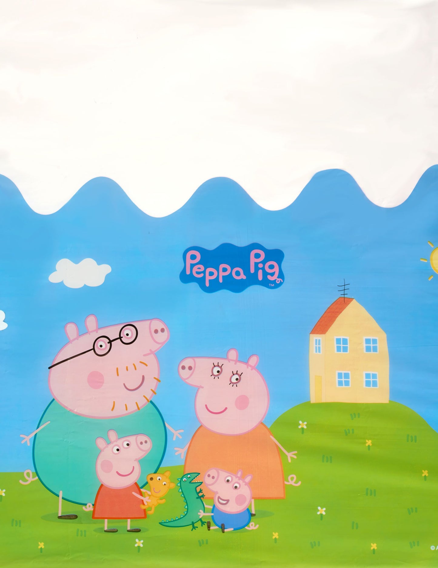 Peppa Pig 130 x 180 cm műanyag terítő