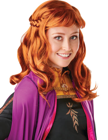 Anna Snow Queen Wig 2 nő