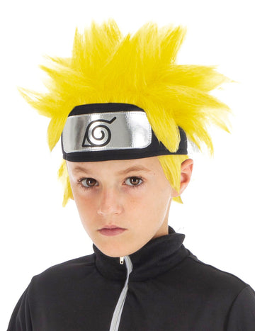 Naruto Shippuden sárga gyermekek paróka