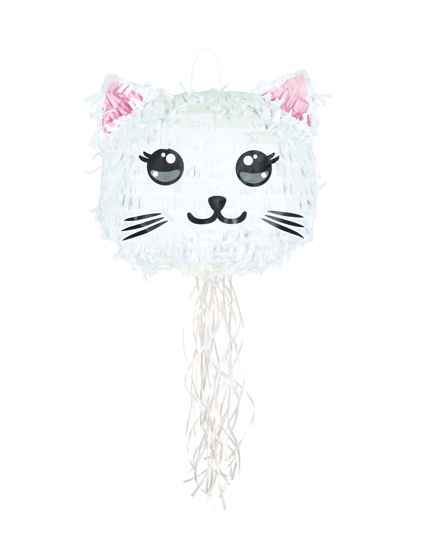 Fehér kawai chat piñata 38 cm