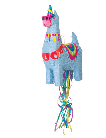 Piñata láma kék 50 cm