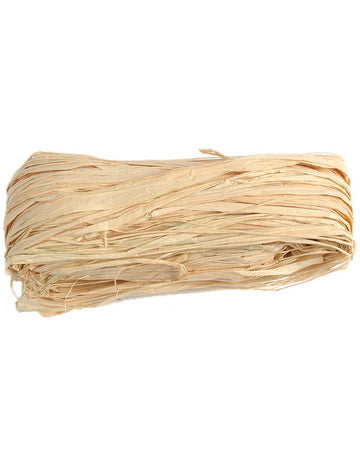 Természetes raffia golyó 50 g 80 cm