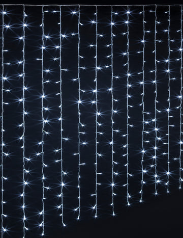 Világító külső függöny 150 LED 150 x 90 cm