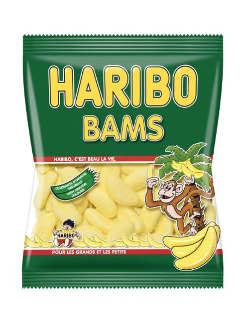 Haribo 120 g banán cukork